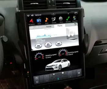 

17"HD Tesla style Car GPS Navigation Head Unit Android6.0 Car DVD player GPS navigation for TOYOTA Land Cruiser Prado 150 2018