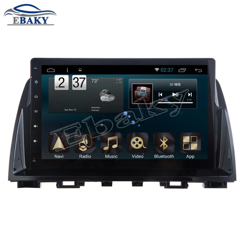 

NaviTopia 10.1inch 32G 2GB RAM Quad Core/Octa Core Android 8.1 Car DVD Radio for Mazda 6 ATENZA 2014 2015 2016 with GPS/wifi/map