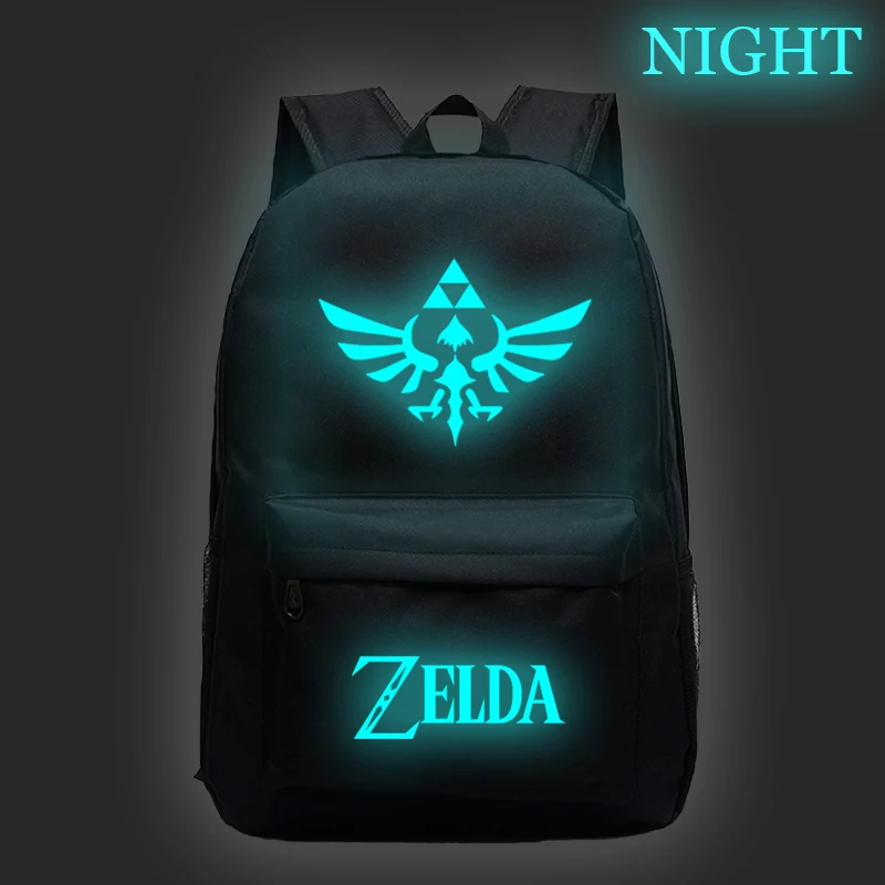 

The Legend of Zelda Backpack Teens Kid Boys Girls School Bag Children Kid Travel Backpack Luminous Galaxy Backpack