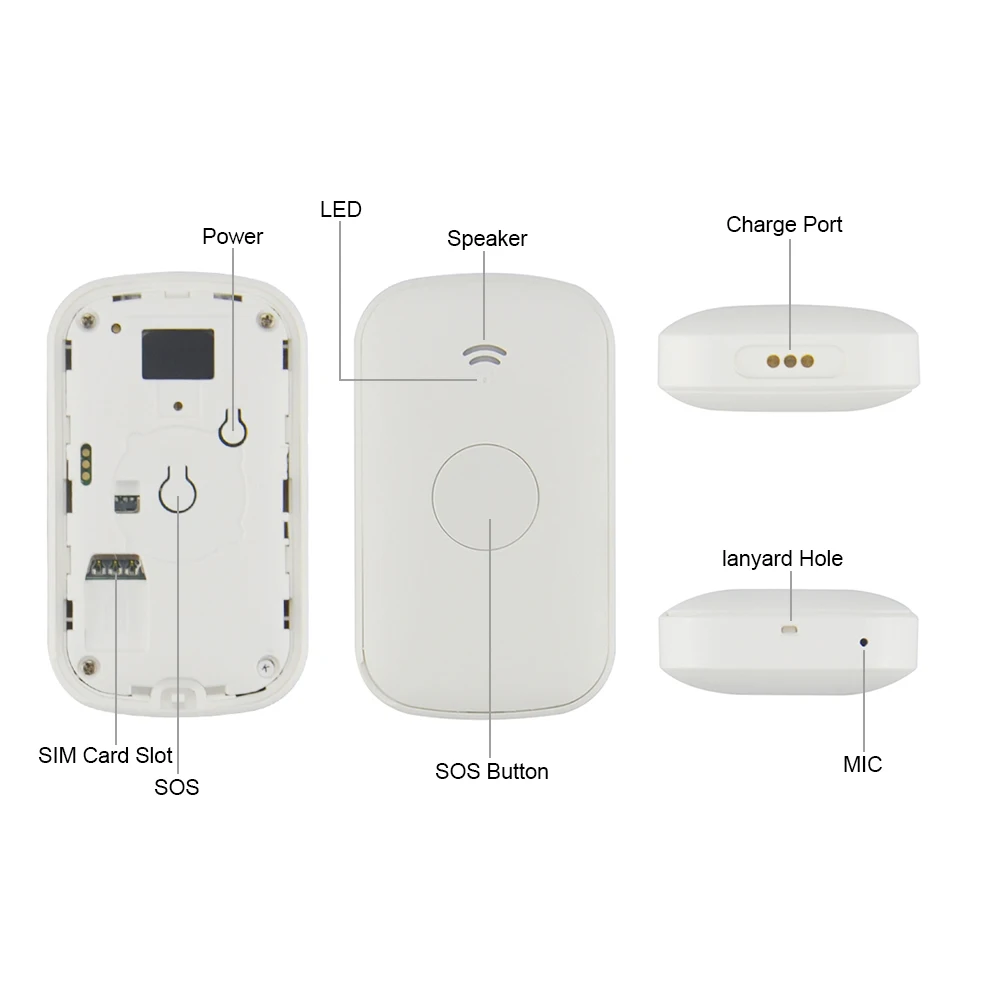 Concox Q2 мини портативный детский Персональный gps трекер Смарт gps GSM устройство слежения SOS Кнопка один ключ вызов SOS IP65 водонепроницаемый