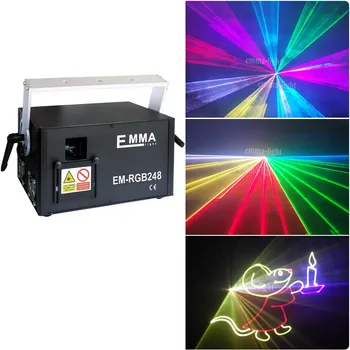 

3000mw(3w) RGB full color laser beam animation light show system for disco DJ projector party