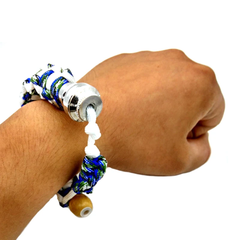 

Fashion Bracelets Smok Pipes Rope Portable Fashion Metal Smoking Pipe Tobacco Pipe Grinder Smoke Mouthpiece Wristbands