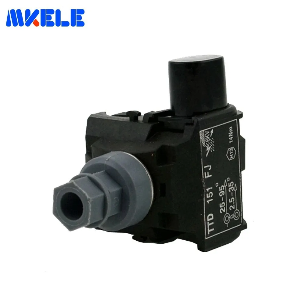 

MK-IPCTTD151FJ LV 200A Insulation Piercing Connector PA66 Material Products Insulation Piercing Connectors For ABC Cable