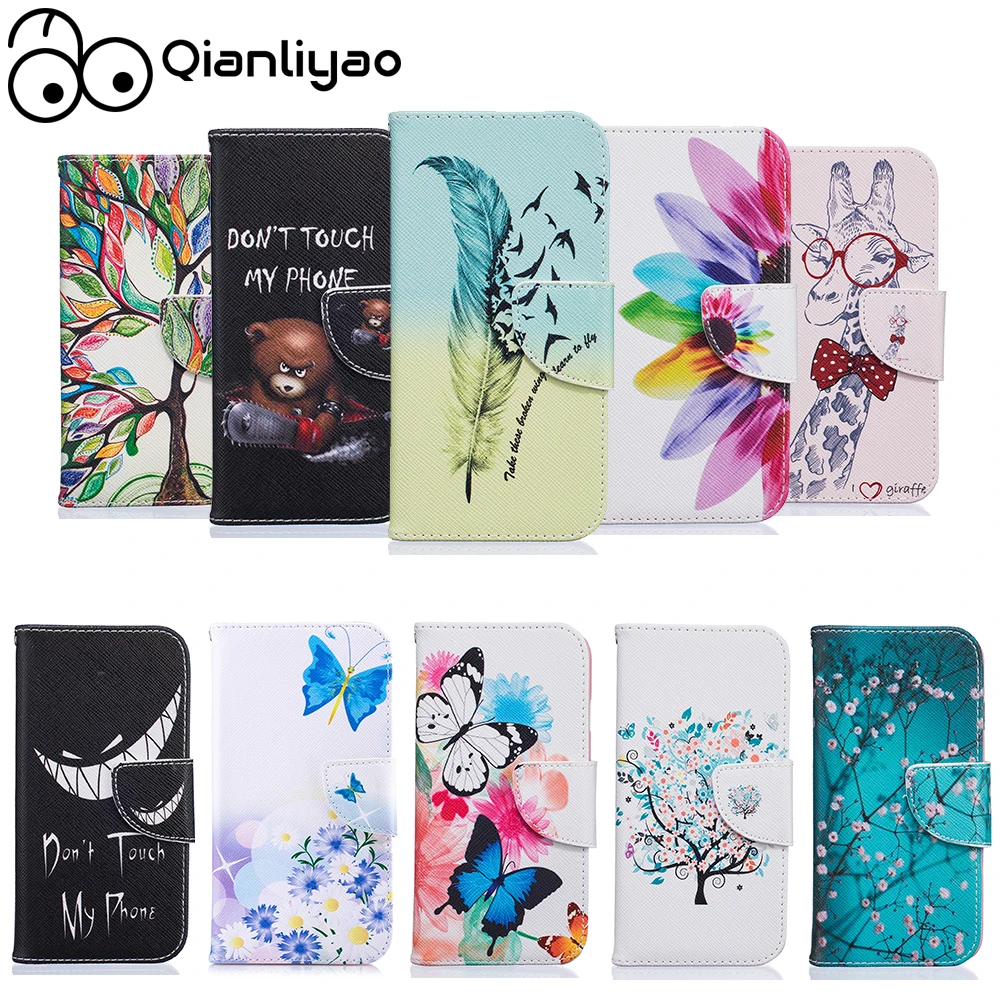 

Qianliyao Wallet Flip Leather Case For Xiaomi Redmi Note 4 note 4X Case Cover For Xiaomi Redmi 5 Note 5 Note 5A Prime Cases
