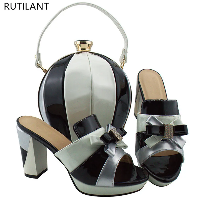 

Latest African Shoes and Matching Bags Italian Ladies Shoes and Bags To Match Set Nigerian Shoes and Matching Bags Party Shoes