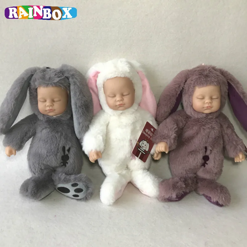 RAINBOX 25CM Plush Stuffed Animal Cartoon Kids Toys for Girls Children Baby Birthday Christmas Girl Rabbit
