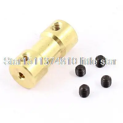 

2.3mm x 2mm RC Airplane Model Toy Brass Motor Shaft Coupling Coupler Connector