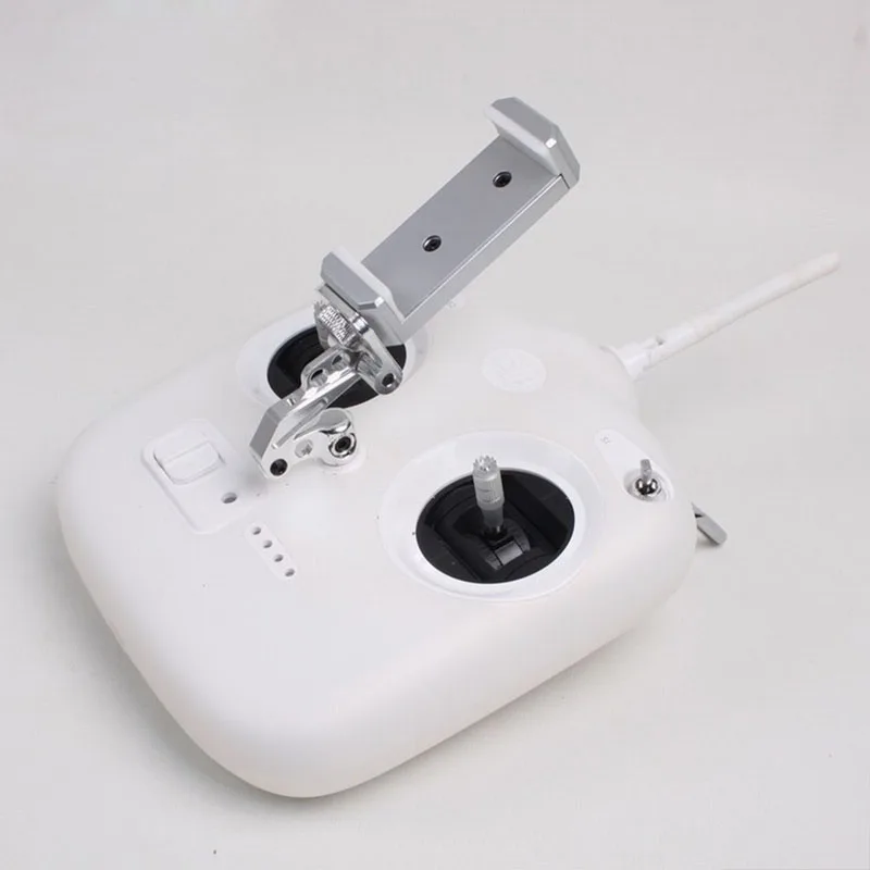 

Remote Controller Bracket Transmitter Mobile Device Holder Phone Extended Clip Mount CNC Aluminum Alloy For DJI Phantom 4 3 2 JR