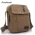 Fangnymph nueva marca de alta calidad de la lona bolso del hombre multifuncional uso diario masculino viajes messenge Bolsos Crossbody bolsos