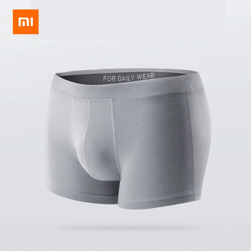 Новое мужское хлопковое нижнее белье Xiaomi Mijia YouPin 4 вида цветов мягкое и приятное к