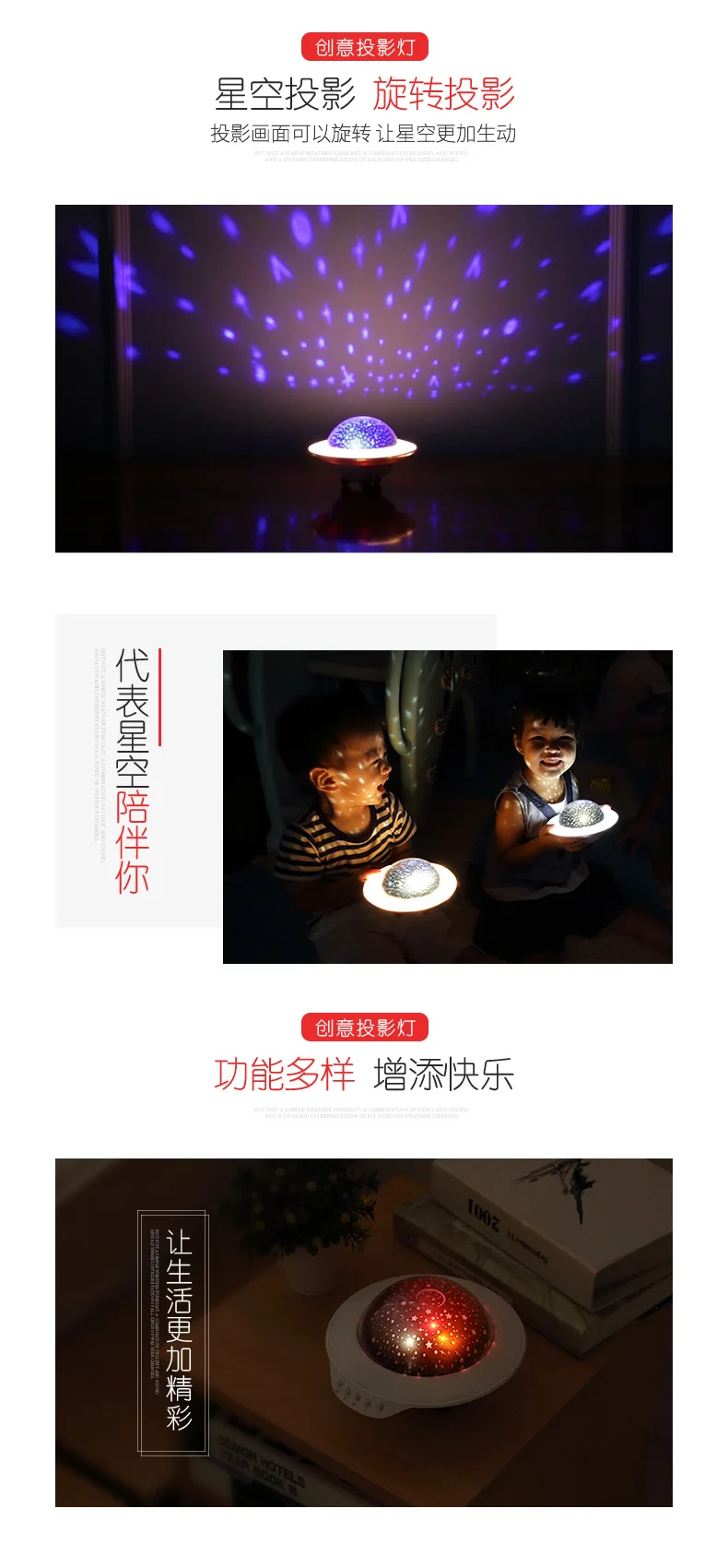 НЛО звезда Звездное небо Проектор светодиодный ночник Bluetooth динамик светодиодный Новинка лампа для маленьких девочек день рождения День