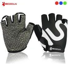 Men gel boodun guantes ciclismo bicicleta guantes de deporte de carreras de carretera de montaña mtb medio dedo guante transpirable bike guantes ciclismo luvas