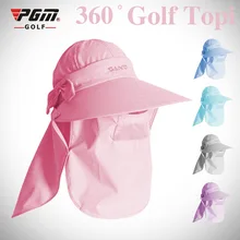 PGM Golf Sun Sunscreen Fishing Hat Women Female Ladies Summer Cap Outdoor Sport Multifunction Quick Dry Ultralight Golf Caps