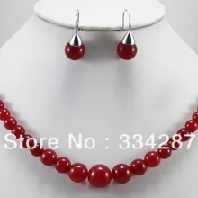 5 видов цветов! 6-14 мм зеленый/фиолетовый/красный/желтые нефриты тигровый глаз камень ожерелье серьги нефритовый кристалльный