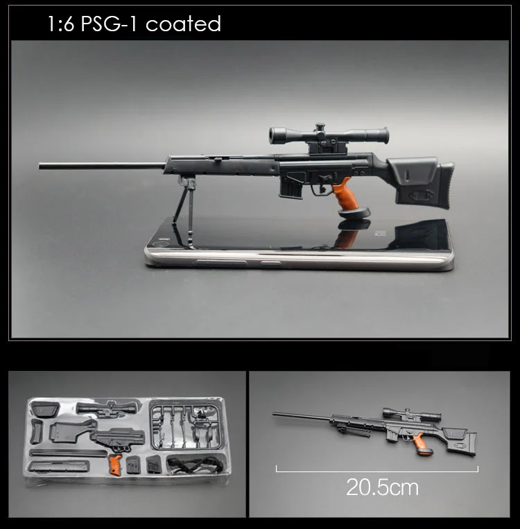 1:6 пистолет Модель с покрытием 12' солдат оружие SVD TAC-50 Снайпер модель винтовки действие Firgure реквизит собрать игрушку