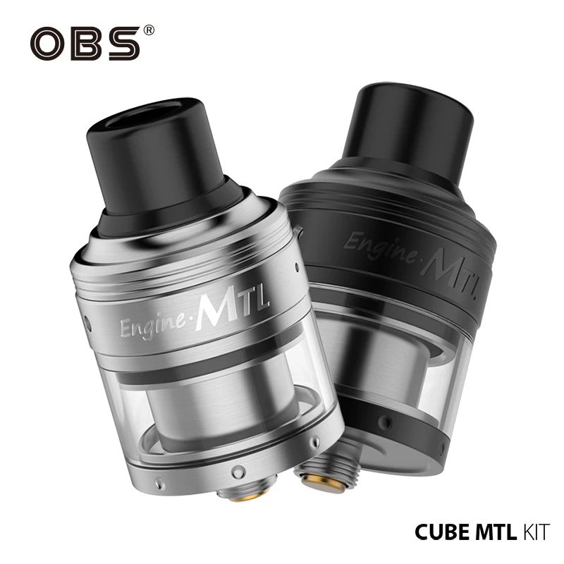 Электронные сигареты OBSCube с двигателем MTL RTA комплект встроенный аккумулятор 3000
