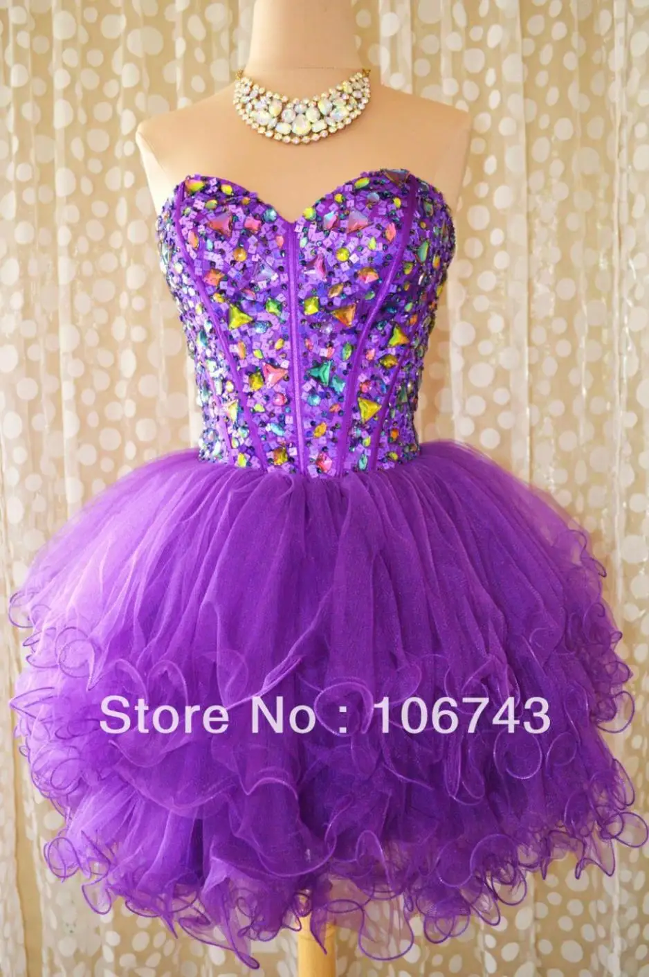 

free shipping 2014 design sexy sequin short dress crystal noble celebrity dress really photo PURPLE mini PAGEANT prom GOWN DRESS