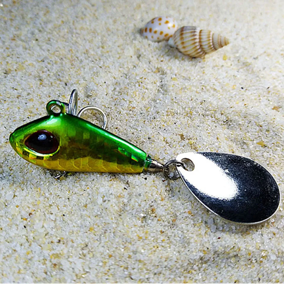 WALK FISH 1 шт. 20 35 мм металлическая мини Приманка VIB для рыбной ловли 6 25 г зимние