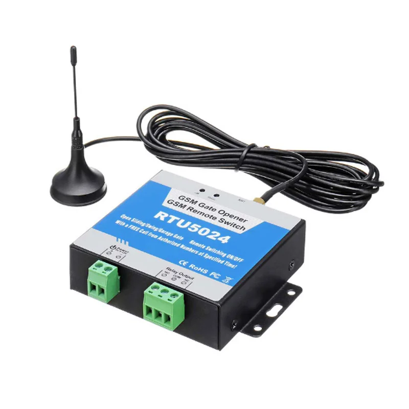 RTU5024 GSM Gate Opener Relay Switch Remote Access Control Wireless Sliding gate Opener By Free Call App support RTU5024 GSM Gate Opener Relay Switch Remote Access Control Wireless Sliding gate Opener By Free Call App support