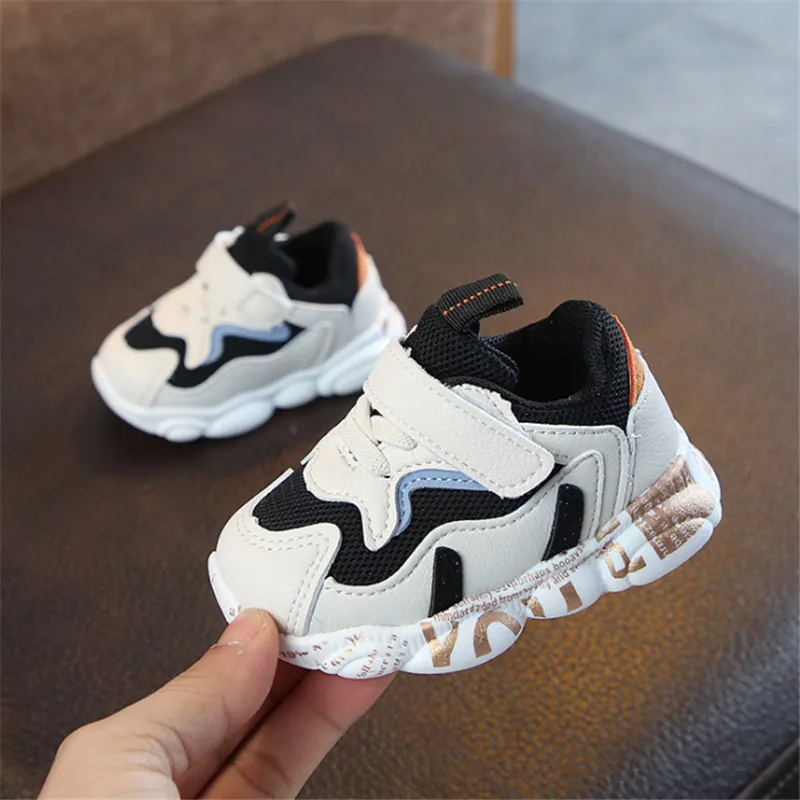 

DIMI 2019 Autumn Baby Girl Boy Toddler Shoes Infant Casual Running Shoes Printing Soft Bottom Comfortable Breathable Kid Sneaker