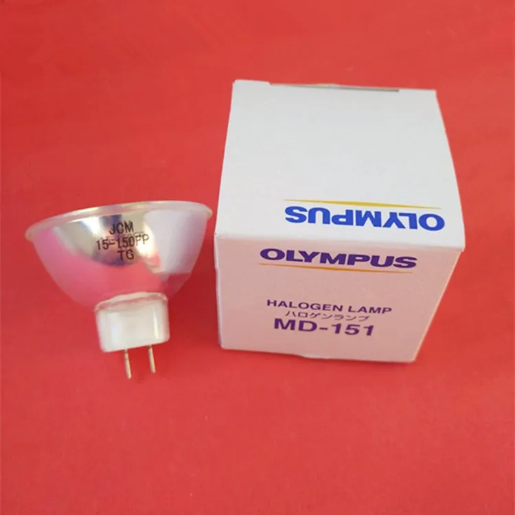 Для цифровой камеры OLYMPUS MD-151 JCM15-150FP галогенная лампа, 15 в 150 Вт Лампа для проектора, ОСО 15-150FP 15V150W,V70 светильник источник эндоскоп микроскоп - изображение