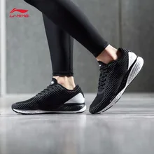 Li-Ning/Женская обувь для бега с облачной подушкой; спортивная обувь с монолитной трикотажной подкладкой; дышащая обувь; кроссовки; ARHN006 SJFM18