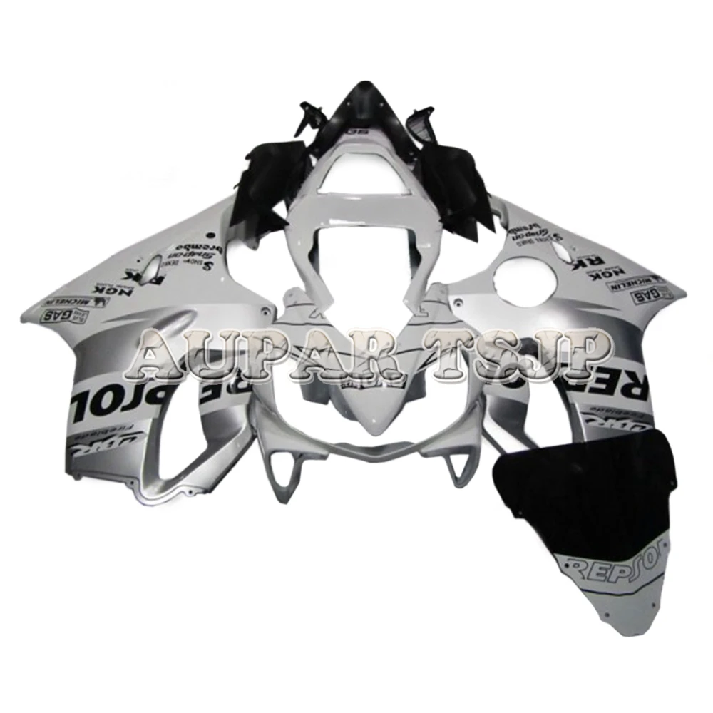 

white Repsol Bodywork for Honda CBR600F4i 2001 2002 2003 01 02 03 Panels ABS Plastic Injection Sportbike F4i 01 02 03 Fairings
