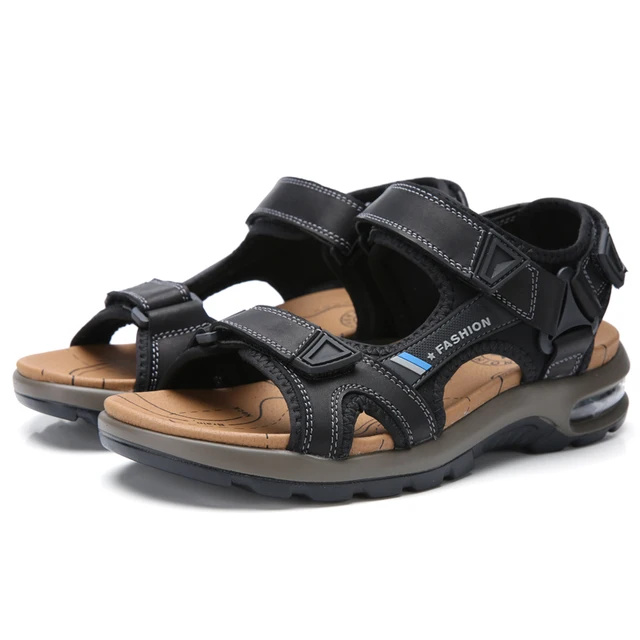 Phragmites comfortable air cushion mens sandals handsome beach summer
