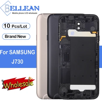 

10pcs Dinamico J7 2017 Battery Back Cover For Samsung Galaxy J7 Pro J730 Battery Housing Door Back Cover Rear Case Free Shipping