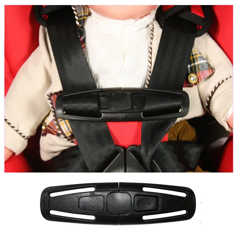 

Baby Pram Accessories Child Car Safety Seat Belt Clip Chest Buckle Fixing Clamp Five-point Harness Antiskid Safe Strap Lock