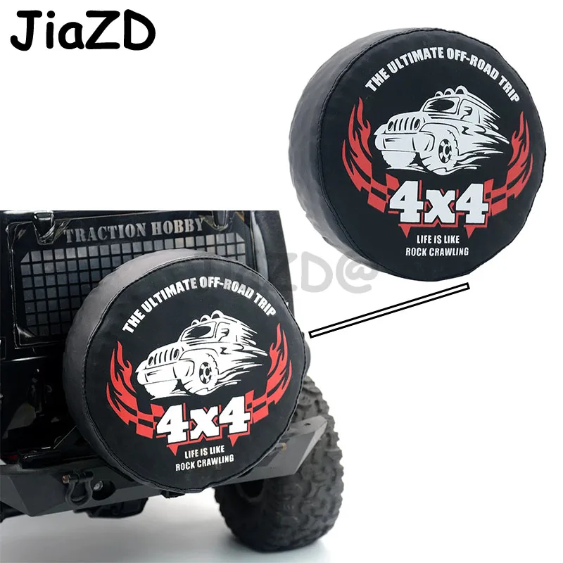 1PCS 1.9/2.2 Inch Spare Tire Dust Cover Simulation Wheel Tires Cover