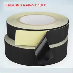 30 м/рулон Черная ацетатная ткань одна клейкая лента ацетат высокая термостойкость лента для электрического телефона ЖК-Ремонт