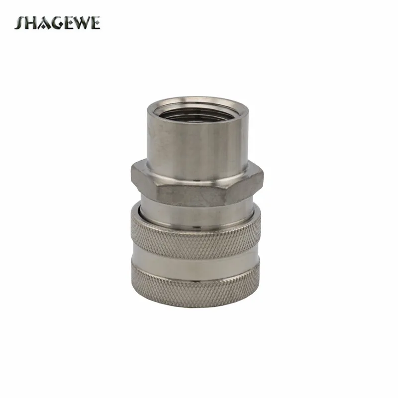 

304 Stainless Steel Female Quick Disconnect Fittings Beer Brewing Kettel Tun Equipment 1/2"NPT Connector