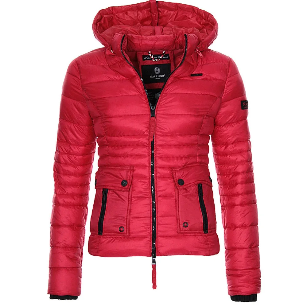 ZOGAA, зимнее пальто для женщин, теплая куртка-пуховик, модная женская парка, повседневное приталенное пальто с капюшоном, верхняя одежда, Женская парка, куртки