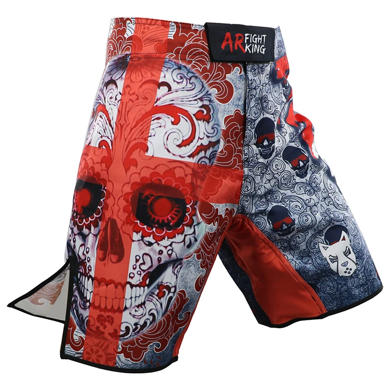 

2019 Skull Ropa MMA boxing sport training pants shorts Boxing Shorts muay thai boxing cheap mma shorts kickboxing bjj Pants