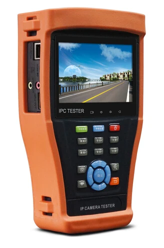

4.3 Inch 6 In 1 IP CCTV Tester Monitor Analog IP TVI CVI AHD SDI Camera Tester ONVIF WIFI PTZ Control POE Test 12V Output