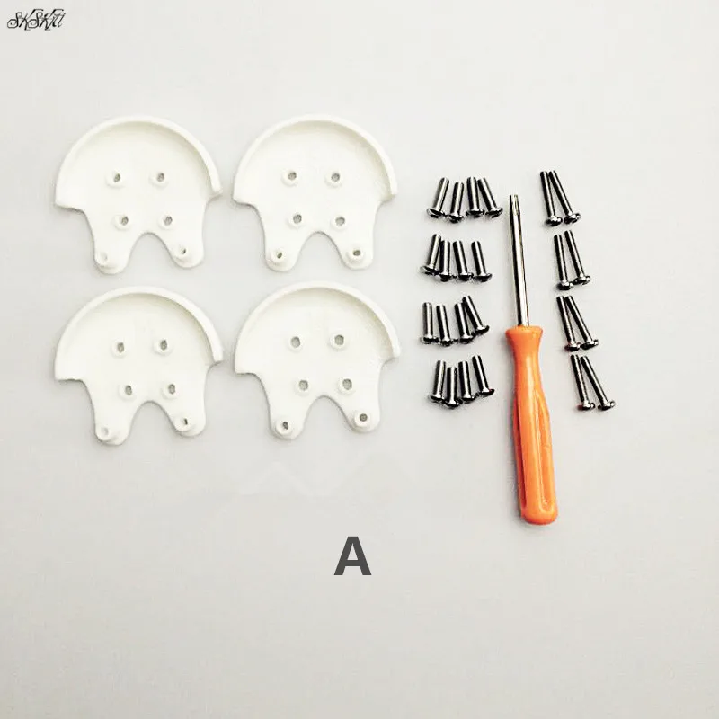 4pcs 3D Print Motor Mount Base Reinforcement Board Protection Motor Arm kit For RC DJI Phantom 3 Drone Accessories  1 (1)