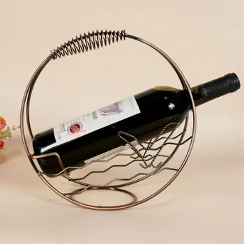 

New Classical Metal Red Wine Rack Bottle Holder Mount Kitchen Bar Display Shelf High Quality Hanger Holder Hanging Rack Shelf