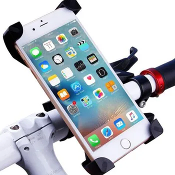 

Bike Motorcycle Phone Holder 360 Rotatable Handlebar Bicycle Phone Holder Rearview Mirror Mobile Cell Phone Stand Holder