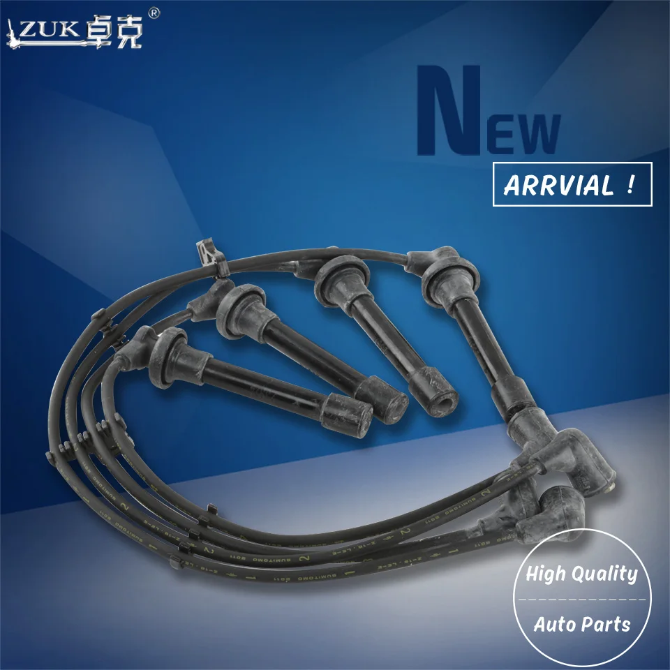 

ZUK High Tension Cord Prestolite Wire Ignition Wire Cable Kit For HONDA For ACCORD CF9 CG5 2.0 2.3 1998 1999 2000 2001 2002