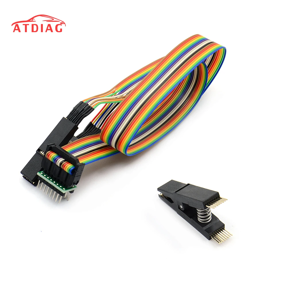 Новое поступление тестовый зажим SOP16 SOP Pin IC К DIP8 для вспышки 25 серии RT809F TL866CS
