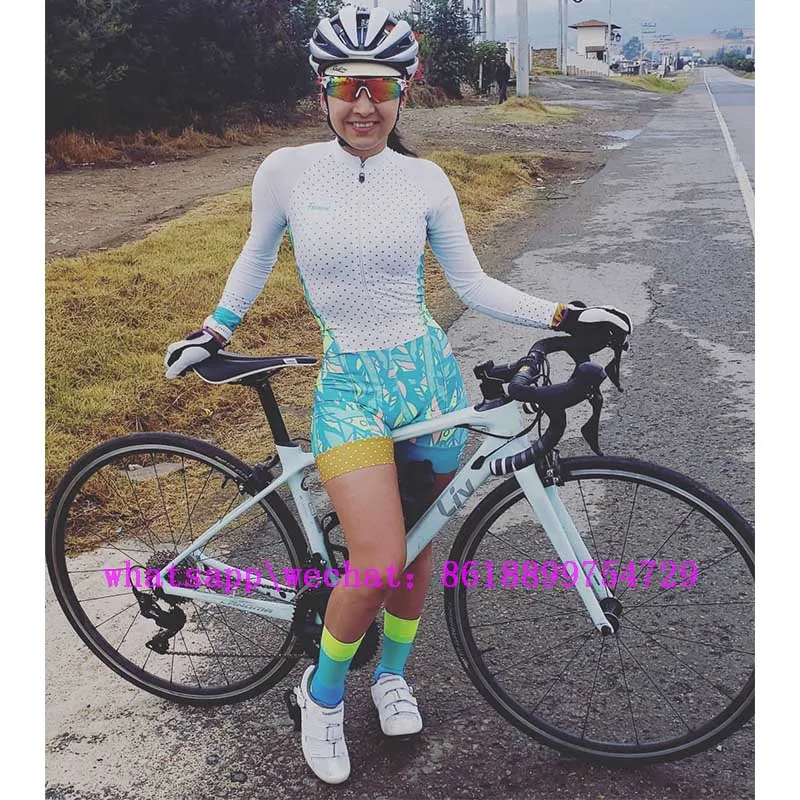 Frenesi colombia Cali ropa ciclismo mujer Маутейн велосипедная одежда skinsuit speedsuit дышащая велосипедная Джерси костюм купальник - Цвет: suits