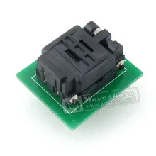 QFN8 для DIP8(D)# MLF8 MLP8 Plastronics QFN IC программирования адаптер Тесты burn-в гнездо 3*2 мм 0,5 Шаг