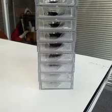 Топ норковые ресницы 3D Газа Lashes высокого качества 100 ручной работы отдельных ресницы объем ресниц