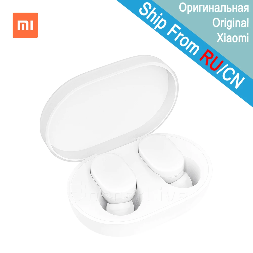 Оригинальные Bluetooth-наушники Xiaomi AirDots молодежная версия стереонаушники с басами BT