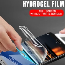 Full Cover Soft Protective Film for IPhone 7 6 6s 8 Plus Hydrogel Full Screen Protector Protective Glass for IPhone X XS Max XR