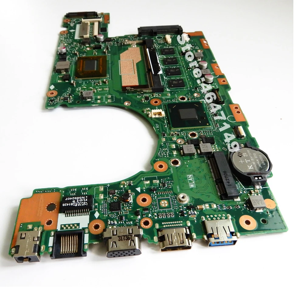  S400CA i5-3337 CPU Processor 4GB RAM Mainboard REV 3.1 For ASUS S400CA S500CA S400C S500C S400 S500