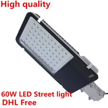 Супер яркий 60 Вт светодиодный уличный свет DC12V DC24V AC85-265V светодиодные уличные лампы высокого качества светодиодный для уличного освещения DHL