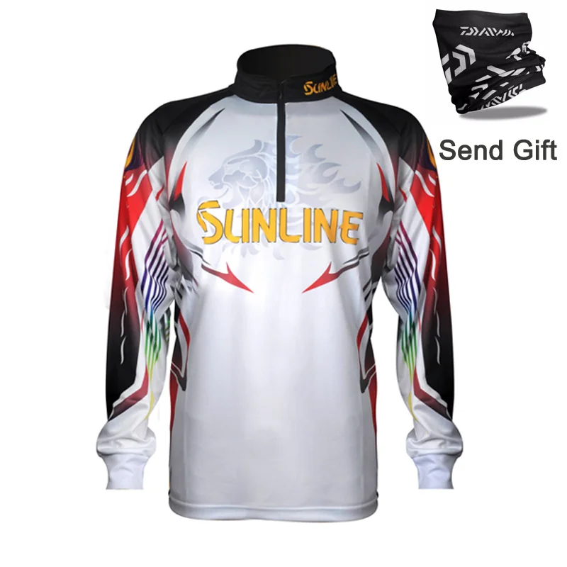 

2018 New Fishing Long Sleeve Outdoors Clothes Sunscreen Breathable Anti Mosquito Anti-uv Ultrathin Summer blouse
