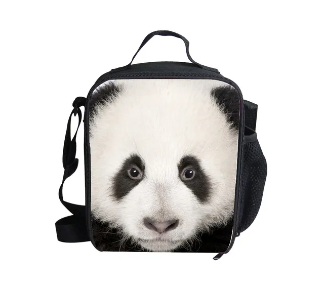FORUDESIGNS children lunch box animal panda lunch bags multi function